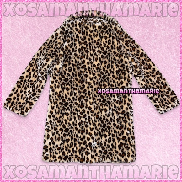 Juicy Couture Leopard Fur Coat - Picture 5 of 16